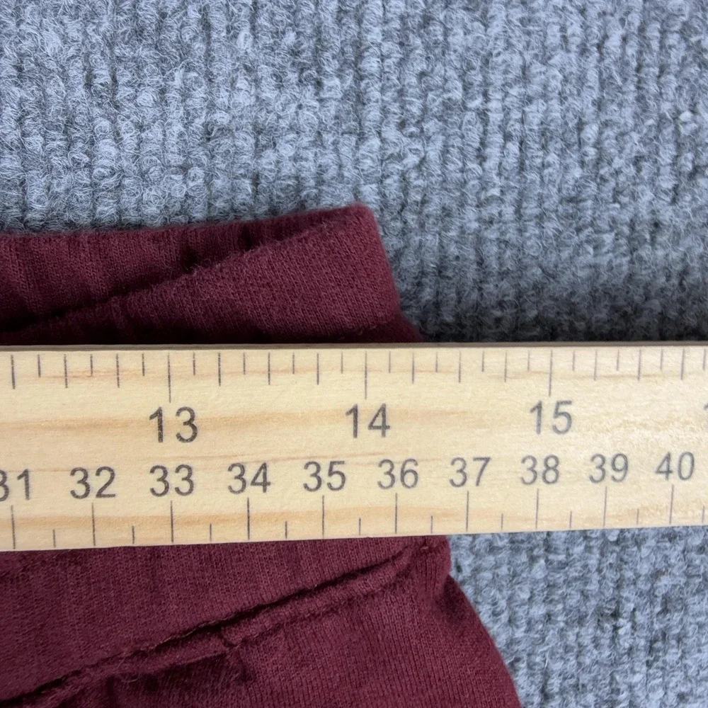 Arizona Jean Co Pants Youth Large 14/16 Red Knit Sweatpants Elastic Waist Lounge